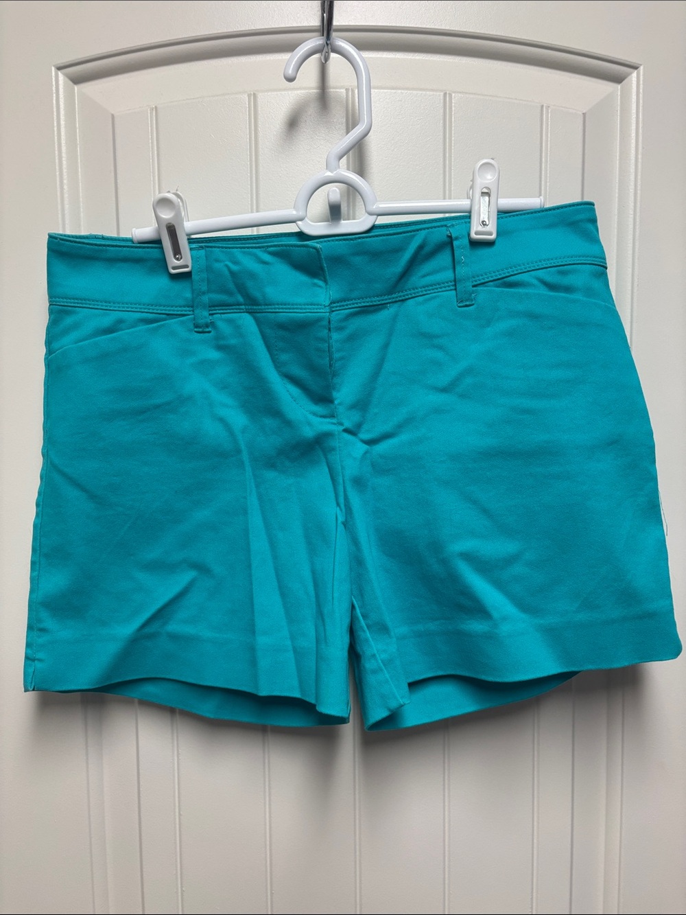 The Limited Women's Size 6 Turquoise Stretch Shorts Casual Summer Shorts